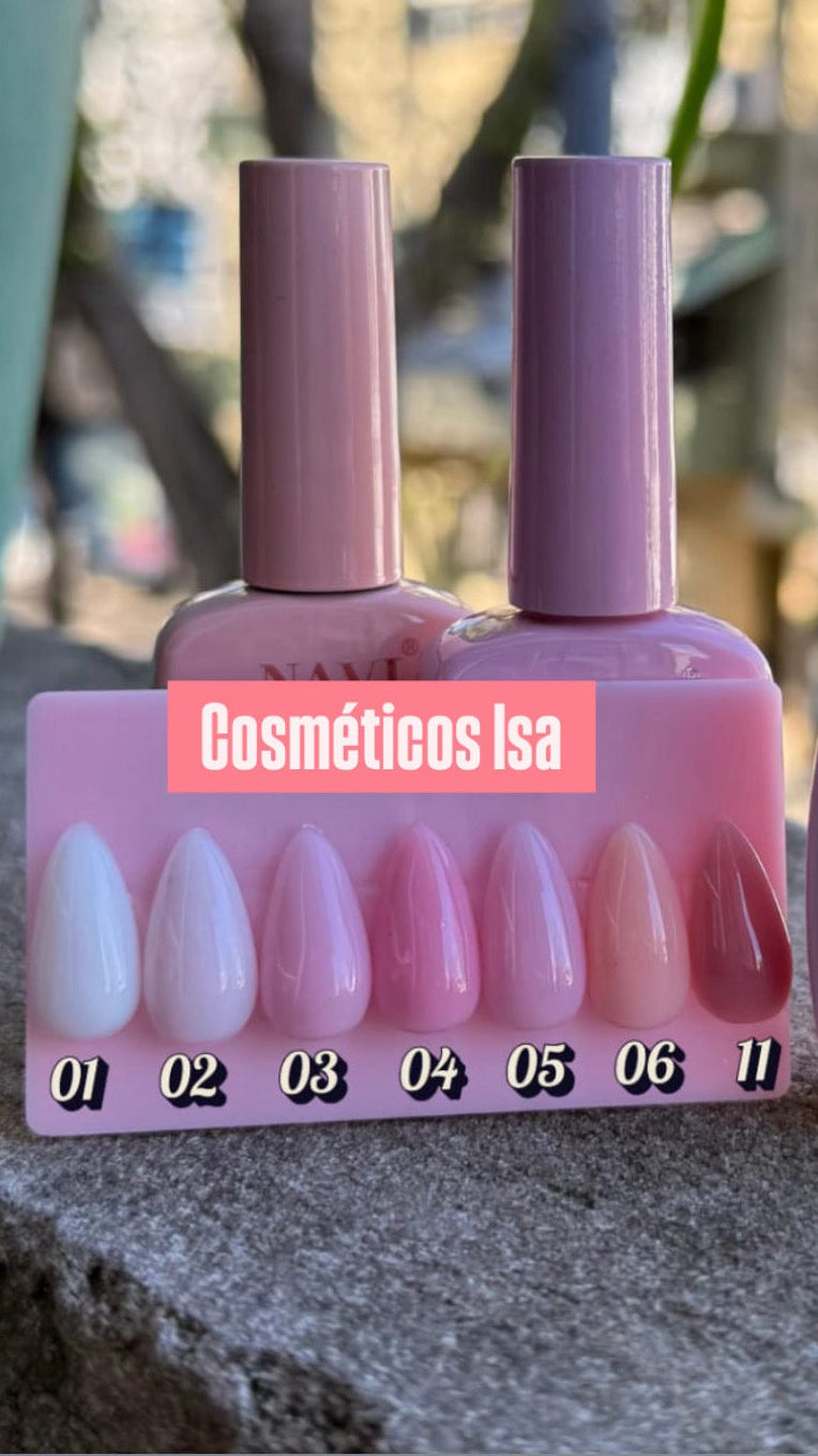 PROMOCIÓN 4 KAPPING GEL NAVI + 1 TOP COAT CRYSTAL + 1 BASE COAT