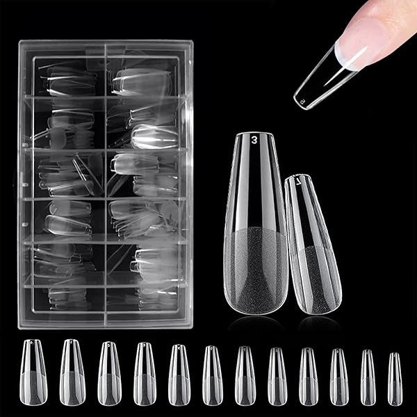 Tips SOFT GEL COFFIN 240U