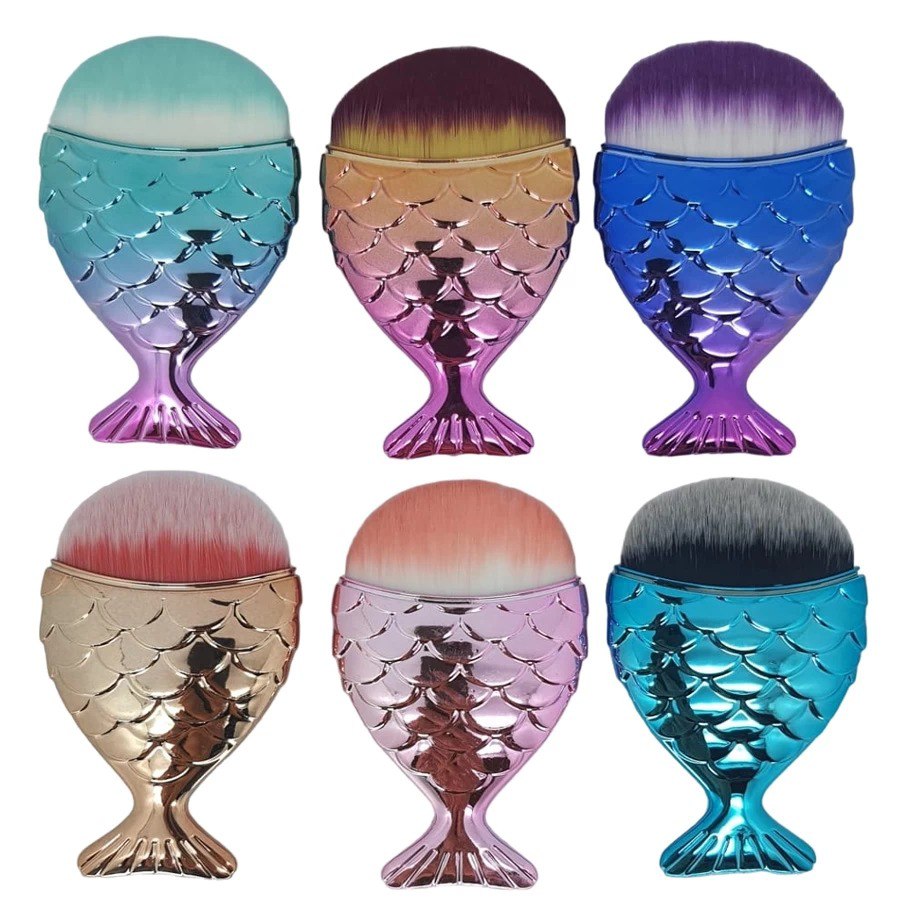 BROCHA PARA POLVO COLA DE SIRENA
