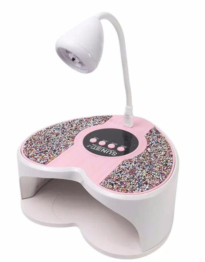 Lampara UV LED + Lampara de Soft Gel Inlcuida Led BT-7 288W