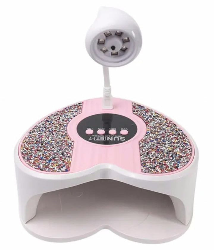 Lampara UV LED + Lampara de Soft Gel Inlcuida Led BT-7 288W