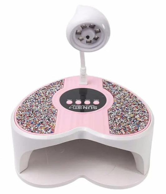Lampara UV LED + Lampara de Soft Gel Inlcuida Led BT-7 288W