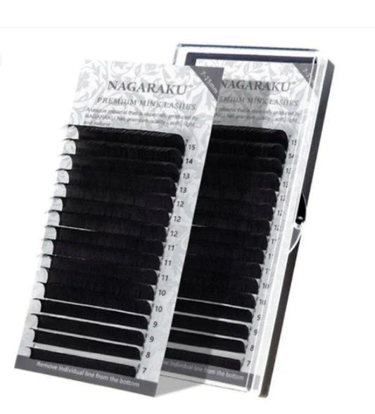 Pestañas 0.07C Mix Premium Negro