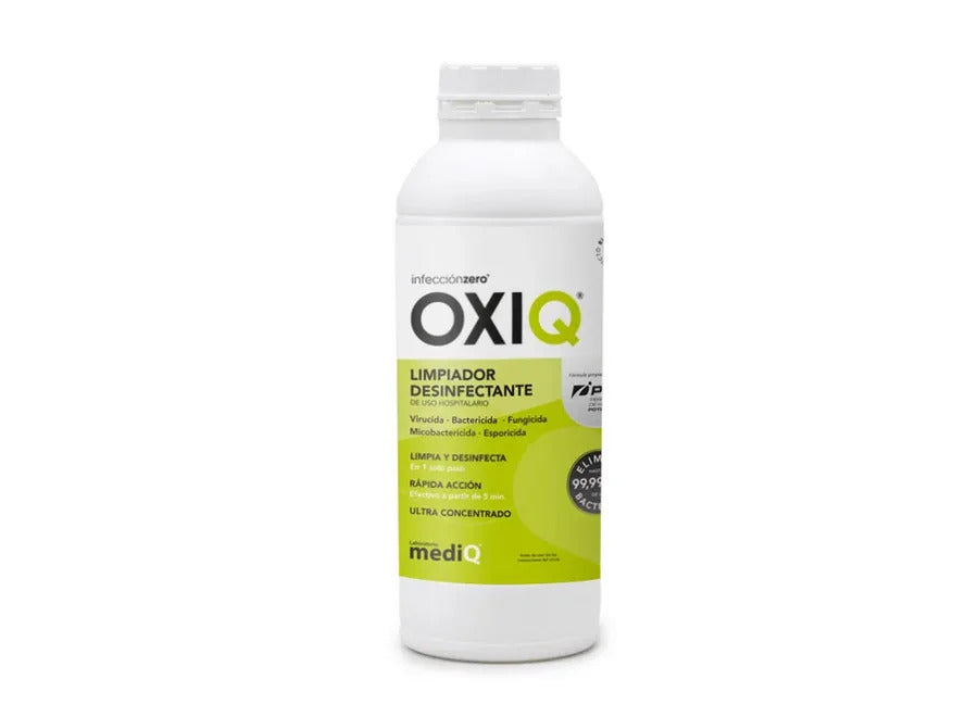 OxiQ Limpiador Desinfectante de uso hospitalario 1L