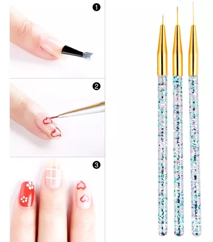 Pincel Liner x 3