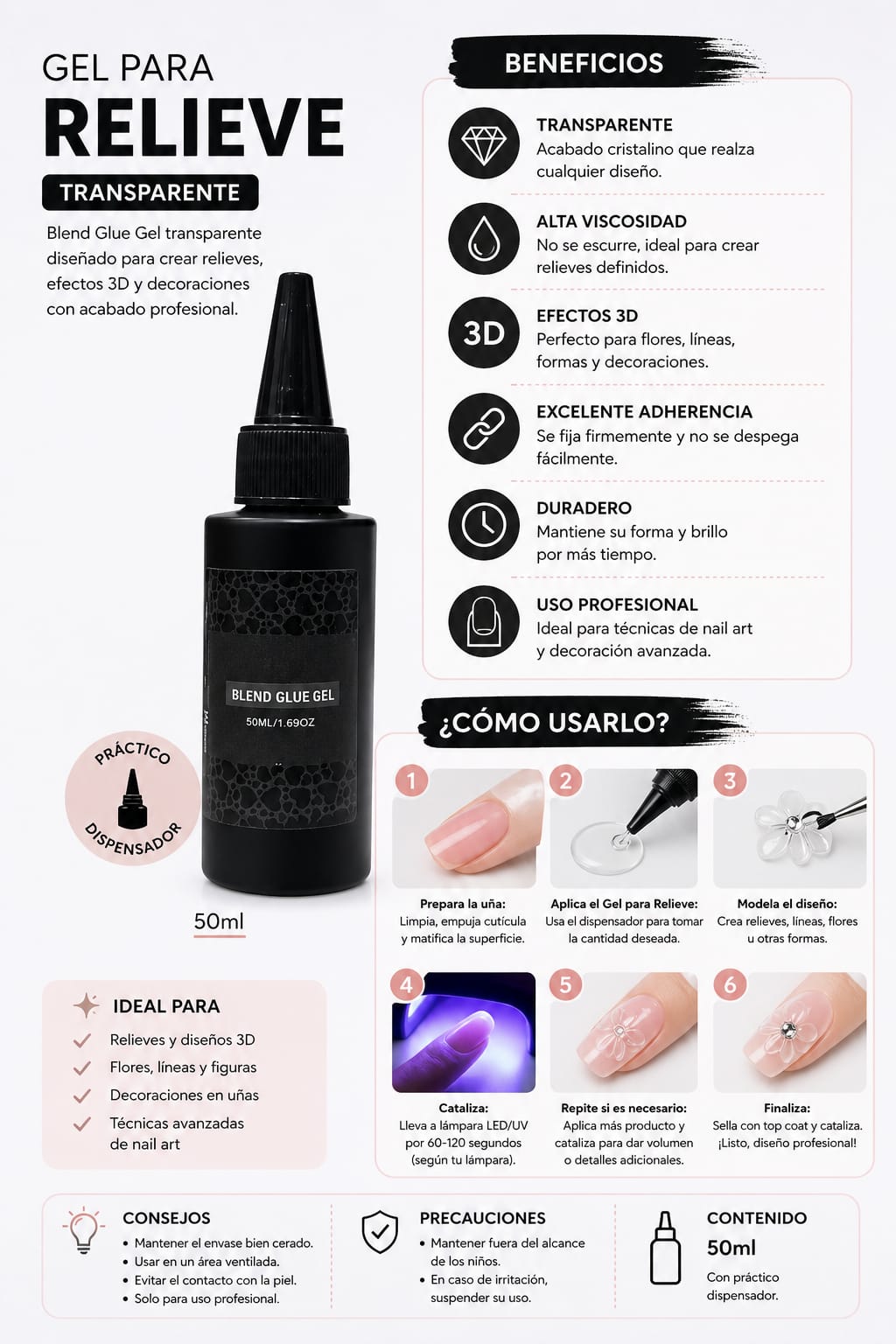 Gel para Relieves 50ml