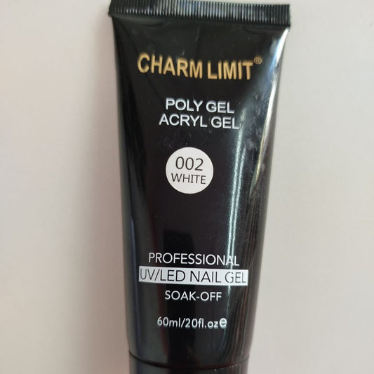 Polygel 60g Charm Limit WHITE