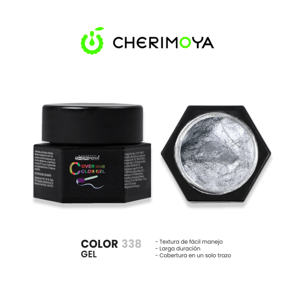 Painting gel Cherimoya Plateado
