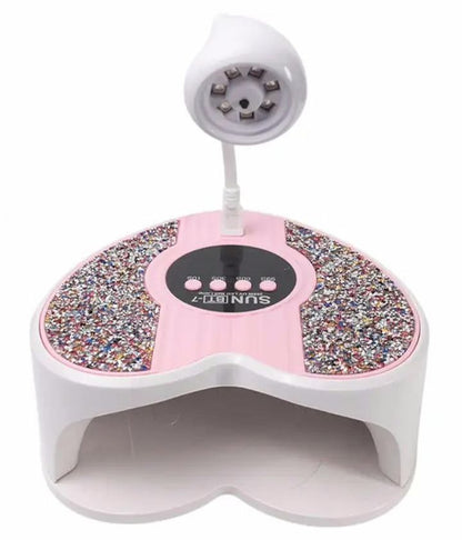 Lampara UV LED + Lampara de Soft Gel Inlcuida Led BT-7 288W