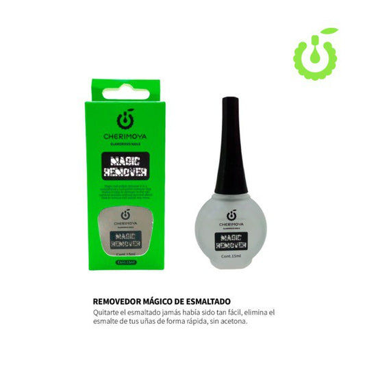 REMOVEDOR DE ESMALTADO SEMIPERMANENTE 15ML CHERIMOYA