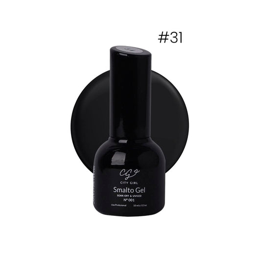 ESMALTE SEMIPERMANENTE CITY GIRL NEGRO