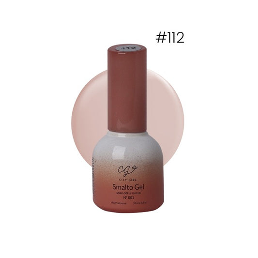 ESMALTE SEMIPERMANENTE CITY GIRL VIA LACTEA ROSA TRANSLUCIDO