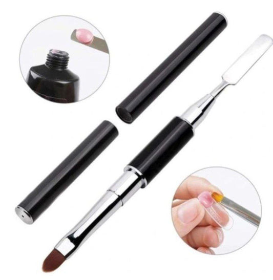 PINCEL CON ESPATULA PARA POLYGEL