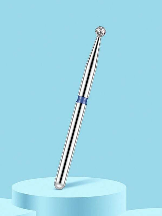 FRESA DIAMANTADA PARA MANICURA BOLA AZUL HERRAMIENTAS
