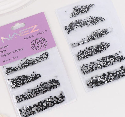 Strass Color Negro 1.440pcs