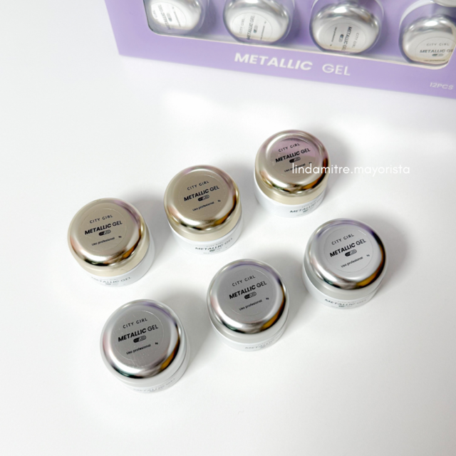 Gel Painting DORADO Metalizado 8g