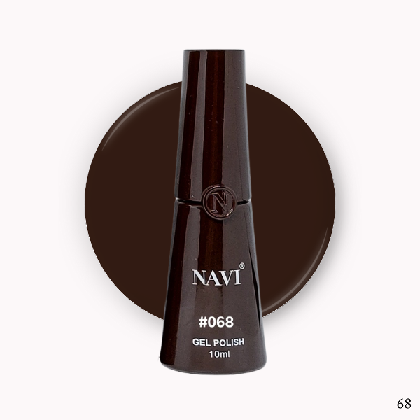 Esmalte Semipermanente Marrón Navi 068