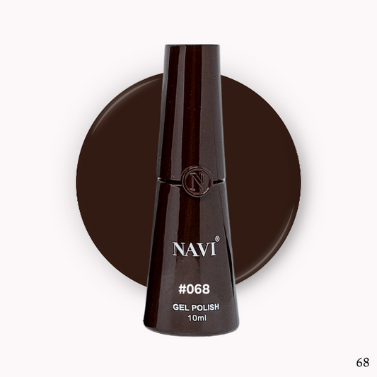 Esmalte Semipermanente Marrón Navi 068