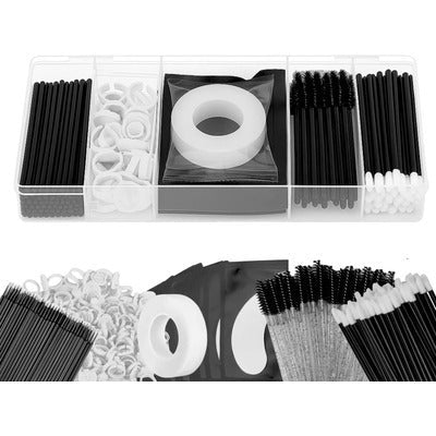 Kit para Pestañas Descartable Negro