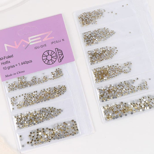 Strass Color Doradas 1.440pcs