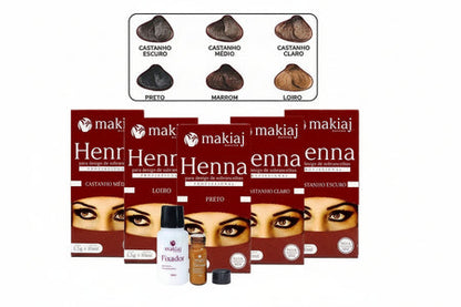 Henna para Cejas Makiaj CASTAÑO CLARO