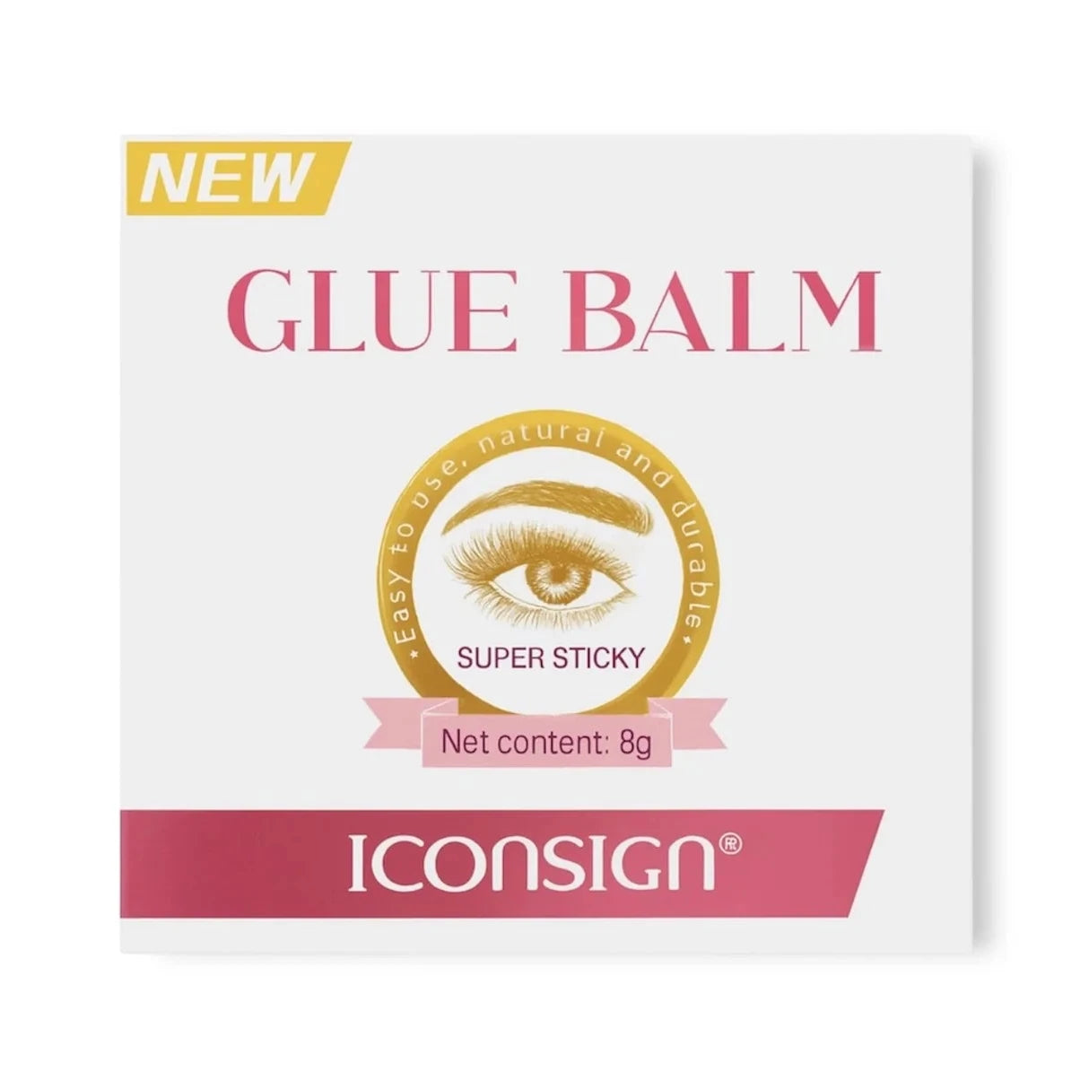 Bálsamo ICONSIGN Super Sticky Glue Balm 8g Pestañas
