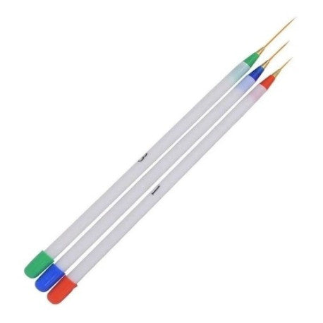 Pincel Liner x3 unidades