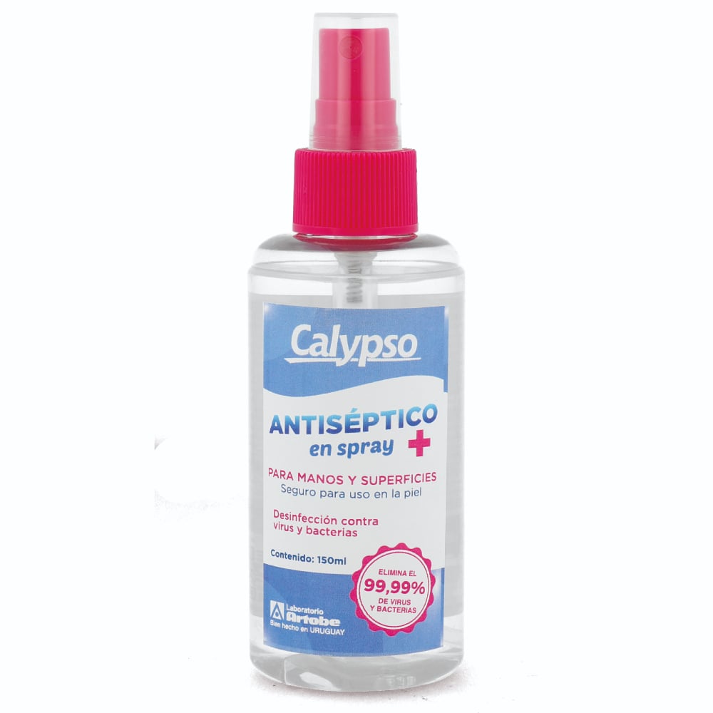 Antiséptico para Manos y Superficies Spray Calypso 150 ml